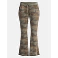 thumbnail image 5 of No Boundaries Flare Leg French Terry Pant, Women's Sizes XXS-XXL, 5 of 5