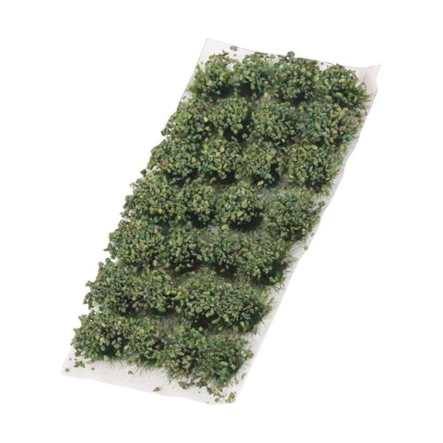 ZheElen Modèle de Paysage en Grappe d'Herbe Miniature Vert Foncé 1Set