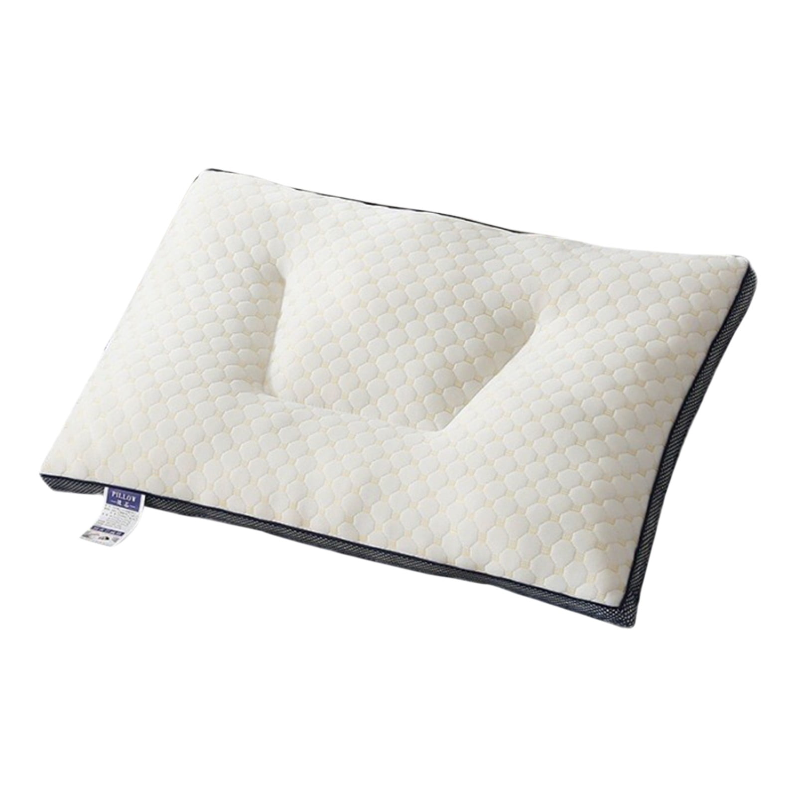 Staron Cervical Support Pillow, Ergonomic Memory Foam Pillow for Neck Pain Relief and Better Sleep, Breathable Contoured Pillow Core