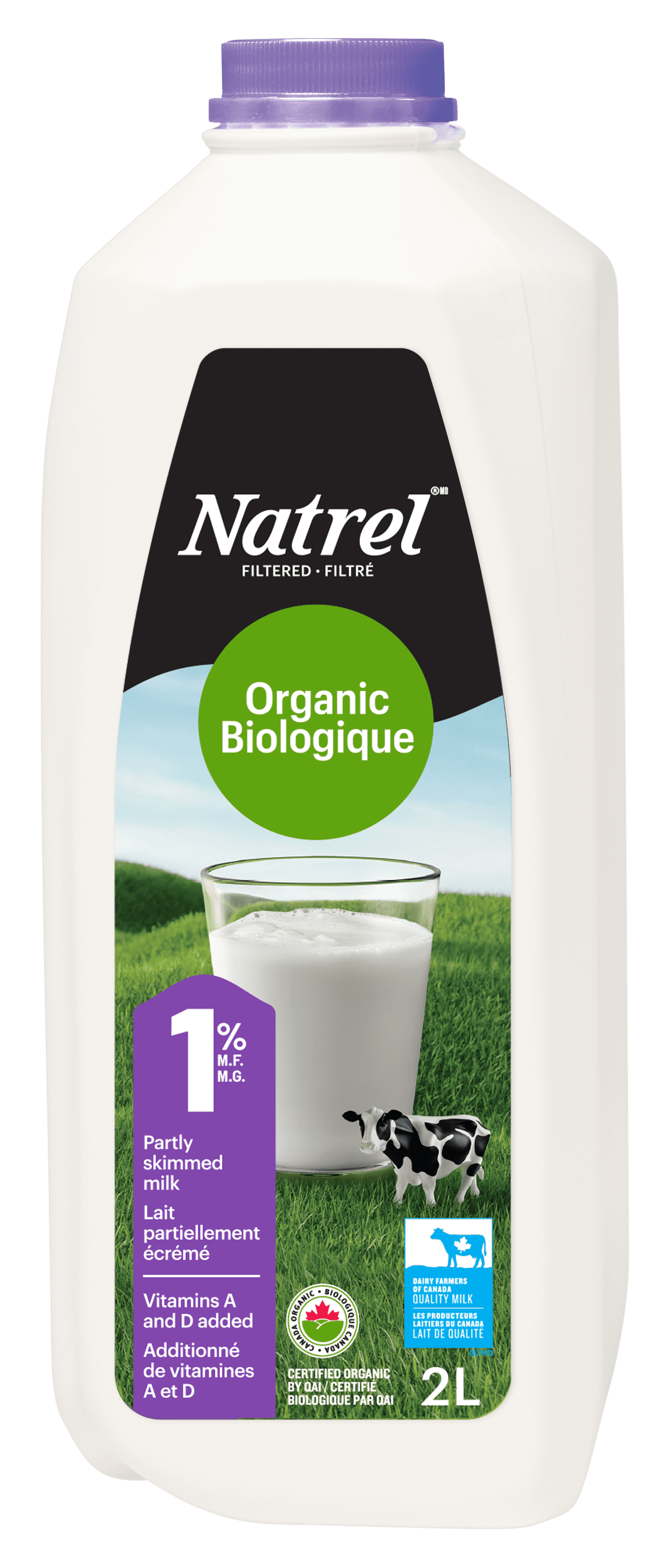 Natrel Organic Filtered 1% Milk 2L