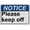 Warning Sign 1, variant on Weatherproof Horizontal ANSI Policies Regulations Sign (No horses beyond this point) 8 in" x 12 in" UV Resistant Indoor Outdoor Workplace Insdustrial Caution Danger Warning SIgn