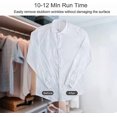thumbnail image 3 of Steamer, Vertical Steam Iron with 150ML Water Tank, Fast Preheating for Years, Continuous Ironing for 7*8min, Auto Shut-off, 2.5M Cable, 3 of 5
