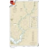 NOAA Chart 12268: Choptank River Cambridge to Greensboro 21.00 x 34.22 (Small Format Waterproof)