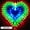 love, variant on YOPTOP Decoration Light Peacock Love Five-pointed Star Atmosphere Lamp For Room Christmas Wedding Party Colorful Decorative,Sunflower