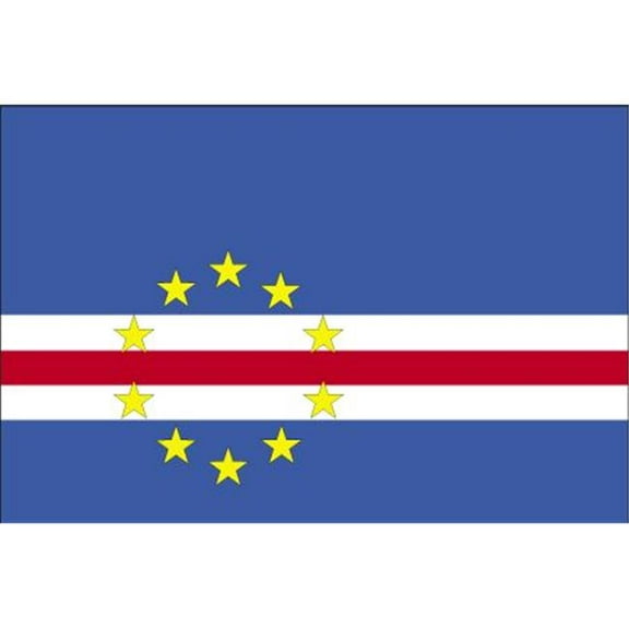 Annin Flagmakers 191439 5 ft. X 8 ft. Nyl-Glo Cape Verde Flag