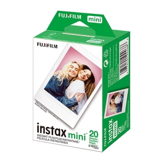 Fujifilm Instax Mini Twin Film Pack (20 Sheets) With Hexagon Photo