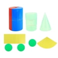 thumbnail image 4 of Milaget 3D Shapes Geometric Learning Material Educational Toy Montessori Toys Math Toys, 4 of 9
