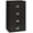 Black, variant on Fireking 4 Drawer 31" wide Classic Lateral fireproof File Cabinet-Parchment