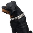 thumbnail image 4 of Silver Dogs Collar Metal Choker Cuban Chain For Small Medium Large American Pitbull French Bulldog, 4 of 7