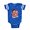 Royal Blue, variant on CafePress - My Cat Is My Valentine - Cute Infant Baby Football Bodysuit