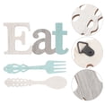 thumbnail image 4 of 3pcs Kitchen Decor Kitchen Signs Rustic Eat Sign Spoon and Fork Wall Decors, 4 of 8