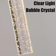 Iuhan Wall Lamps Modern LED Wall Sconce, Iron Straight Tube Bedroom Wall Light Fixture, Mood Lighting for Corridor Living Room Background Hotel Entrance Decor