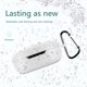 thumbnail image 5 of Funda de silicona suave para auriculares con mosquetón para Redmi Buds 4 Lite (blanco), 5 of 6
