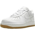 thumbnail image 4 of NIKE Womens Basketball Shoe 10 White/White-gum Light Brown, 4 of 5