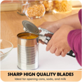 thumbnail image 5 of 10 Pieces Can Opener Manual Soft Non Slip Grip Handle Heavy Duty HandHeld Safety, 5 of 7