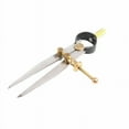 thumbnail image 4 of Adjustable Steel Wing Divider Leather Craft Rotating Scratch DIY Sewing Handmade Tools, 4 of 11
