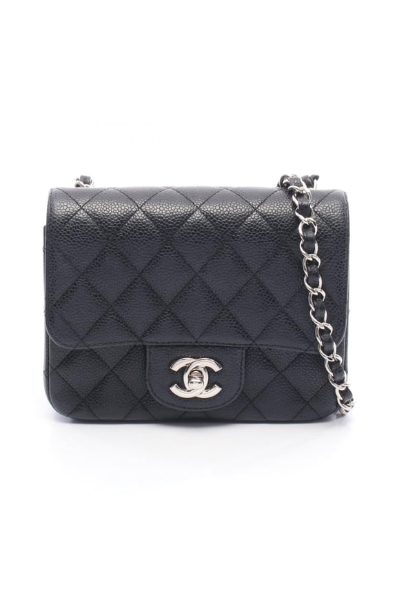 Pre-Owned CHANEL Mini Matelasse Shoulder Bag/Handbag in Calfskin Leather (Cowhide) for Women,...