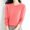 Watermelon Red, variant on Hauaitttt Women's Casual Loose Fit Knitted Pullover Sweater Low Cut Round Neck Lightweight Top for Fall Winter Oversized Womens Sweaters Sweater for Winter Men Sweater Shirt Women's Pullover Five