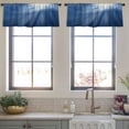 thumbnail image 4 of LALILO Kitchen Curtain Valance Summer Travel Ship Sea Rod Pocket Window Curtain 52"x 18" Set of 2, 4 of 7
