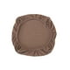 thumbnail image 3 of Cubiertas de silla protectora para el asiento Atrás Cojín Protector de hogares Home Supplies Multicolor Rotating Stretch Slight Funda para sillones sólidos Chocolates 2 Piezas AweSitey HA011157-06, 3 of 7