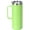 Lime Green, variant on Ezprogear 32 oz White Stainless Steel Beer Mug Tumbler Water Camping Cup with Handle, Lid & Straws