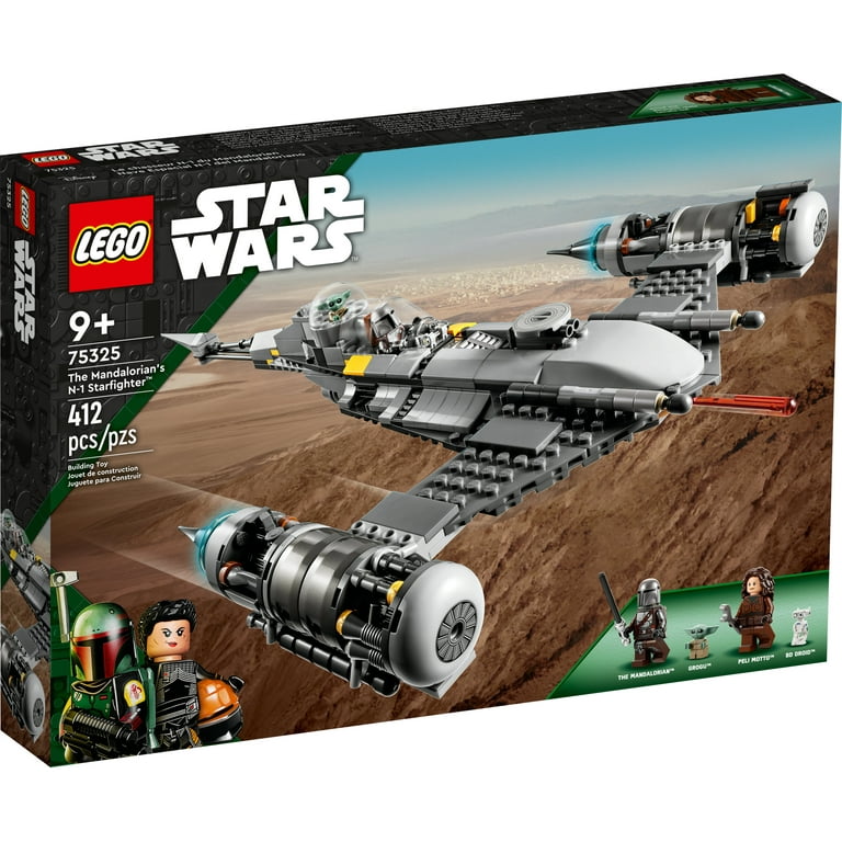 LEGO 75325 Star Wars The Mandalorian's N-1 Starfighter Building Kit from  The Book of Boba Fett with Baby Yoda, Kids from 9 Years, Gift Idea :  : Toys