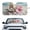Beach Seashell Pearl Pattern, variant on XYZCANDO Car Windshield Sun Shade with Spider Web Pattern, Windshield Sunshade for Trucks and Daily Use in Warm Weather