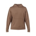 thumbnail image 5 of No Boundaries All Gender Oversized Fleece Hoodie Sweatshirt, 1 or 2-Pack, Men's, 5 of 5