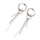thumbnail image 1 of Pendientes de cadena de acero inoxidable Anillo Loop Piercing Perforación Yuyangstore Pendiente colgante de acero inoxidable, 1 of 8