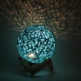 thumbnail image 2 of USB Charging Ball Style Night Lamp Sepak Takraw LED Light for Home Room Bedroom Blue, 2 of 14