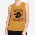 thumbnail image 2 of No You Hang up Ghost Women's Muscle Tank 2X-Large Antique Gold, 2 of 5