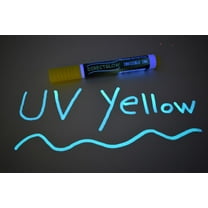 DirectGlow Extra Large Invisible Yellow UV Blacklight Reactive Ink Marker Pen