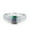 Rainbow CZ, variant on Emerald Vintage Wedding Band Round Ring Peridot CZ 925 Sterling Silver Size 9