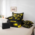 thumbnail image 4 of YST 3D Glowing Buffalo 7-Piece Comforter Set, Modern Abstract Art, Full, 4 of 4