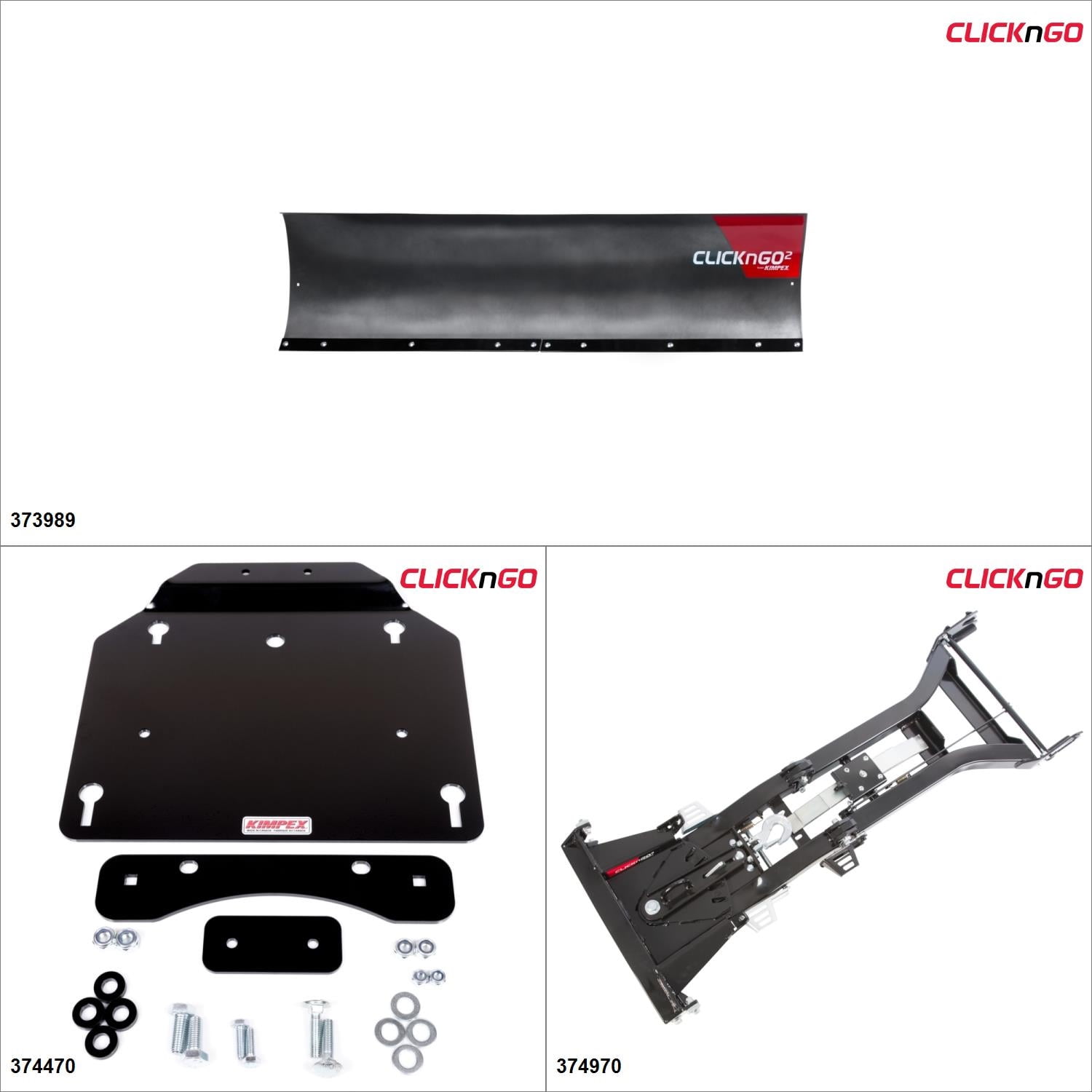 Clickngo Gen 1 Utv Plow Kit 72 Polaris Rzr Xp 900 2011 13 Black Titanium Gray Kk00002109 3 Walmart Com Walmart Com