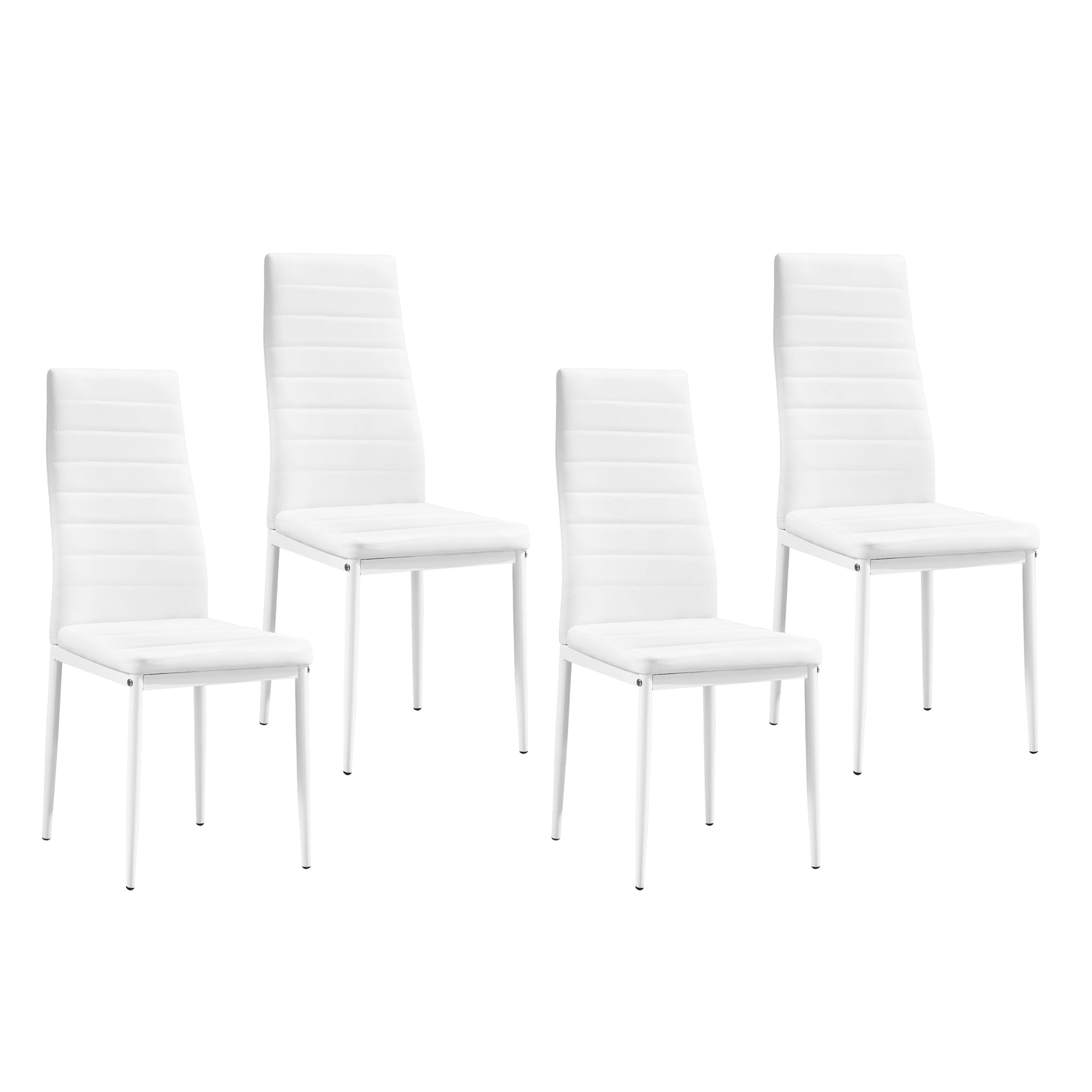 Ansley&HosHo Set of 4 Dining Table Chair Set Kitchen Chairs Dining Room