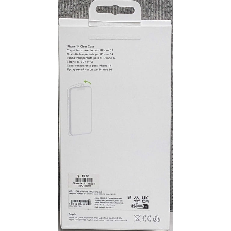 Original Apple Product Clear Case with MagSafe For iPhone 14 Original Apple Product Clear Case with MagSafe For iPhone 14