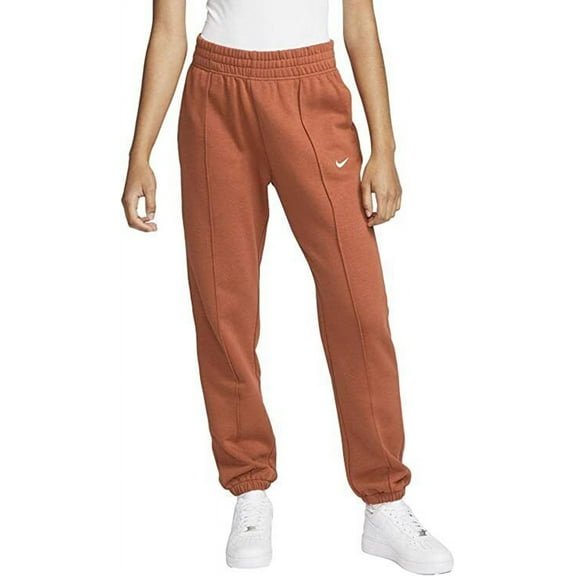 Nike Sportswear Women's Essential Fleece Mid Rise Jogger Pants- Madder Root - (XX-Large)