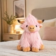 thumbnail image 6 of ReedCA Highland Cow Stuffed Animal Plush Toy for Kids, 10.5 Inch, 6 of 7