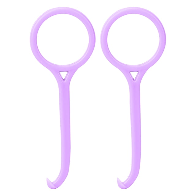 2 piezas de removedores de alineadores profesionales para aparatos dentales y retenedores, herramienta para el cuidado bucal, color morado