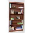 thumbnail image 1 of Norsons Industries 7803RSMO Essentials Laminate Bookcase with 1 in. Thick Adjustable Steel Reinforced Shelves, Medium Oak - 48 x 36 x 12 in., 1 of 1