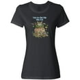 thumbnail image 3 of Inktastic Cats are Just Friends with Fur Cat in Flower Women's T-Shirt, 3 of 5