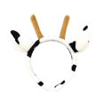 thumbnail image 1 of Cow Ear Antlers Headband Chic Hair Hoops Stylish Headdress Hair Accessories Party Favors Supplies For Kids Children, 1 of 4
