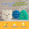 thumbnail image 3 of Scrub Daddy Winter Shapes Non-Scratch Cleaning Sponges, 3 Count, 3 of 9