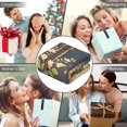thumbnail image 5 of Cute Floral Cat Wearable Blanket Hoodies for Women Men Adults Cat Lovers Cozy Warm Beautiful Firefly Birds Cats Hooded Blankets for Home Couch Decor 60x80 Inch, 5 of 5