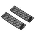 thumbnail image 3 of 2pcs Siège Arrière Air Évent Couverture Noir Mat ABS Inodore Wearproof Remplacement pour Tesla Modèle 3, 3 of 6