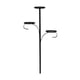 thumbnail image 2 of Candelabro triple perfecl soporte de hierro para velas 90cm, 2 of 8