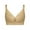 Yellow, variant on IROINNID Push-Up Bras For Women Solid Ladies Breathable No Steel Ring Lace Gathering Adjustment Lift Underwear