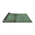 thumbnail image 2 of Ahgly Company Indoor Square Abstract Light Blue Modern Area Rugs, 5' Square, 2 of 4