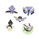 thumbnail image 5 of 5 uds broche de Pin esmaltado fluorescente esmalte Pin broche de solapa mujeres hombres regalo broches luciérnaga mariposa broche para guantes bolsa, 5 of 9